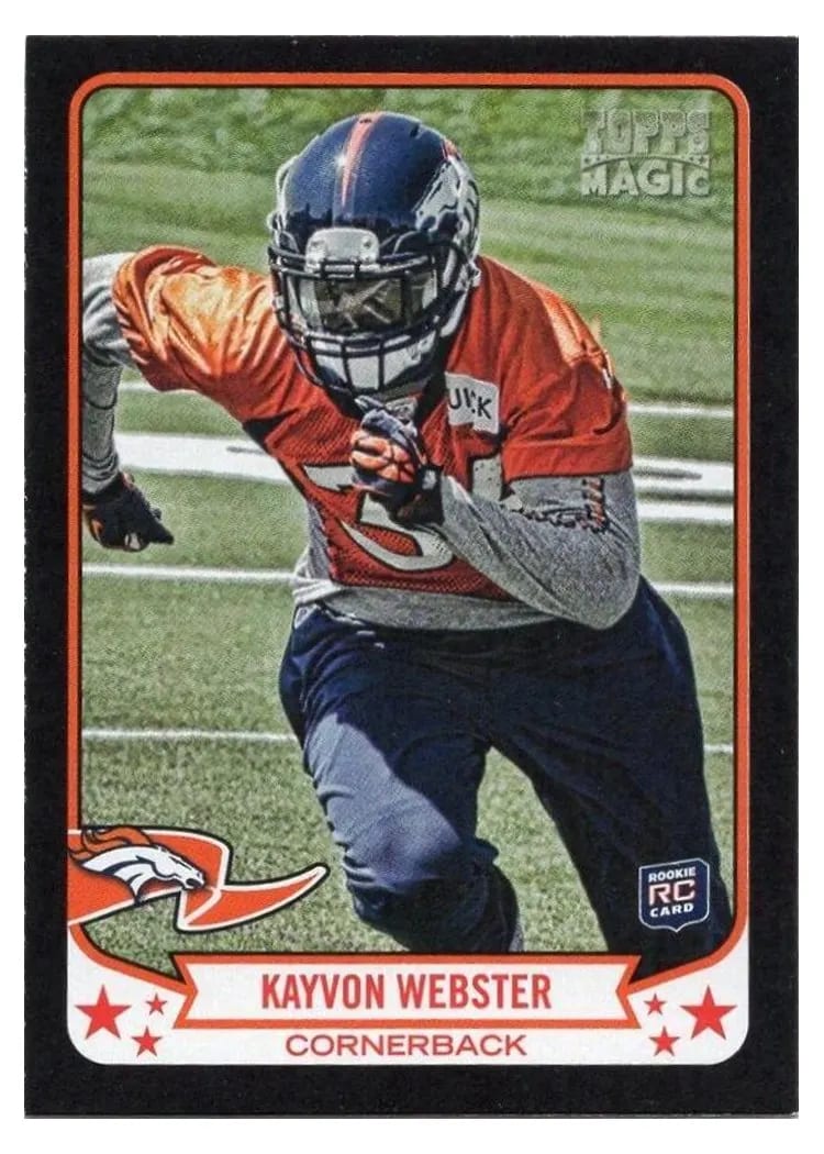 2013 Topps Magic Kayvon Webster #10 card