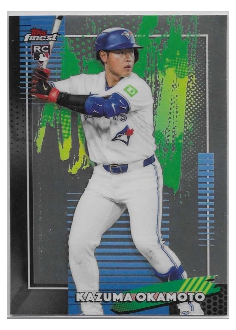 2026 Topps Finest Kazuma Okamoto #34 card