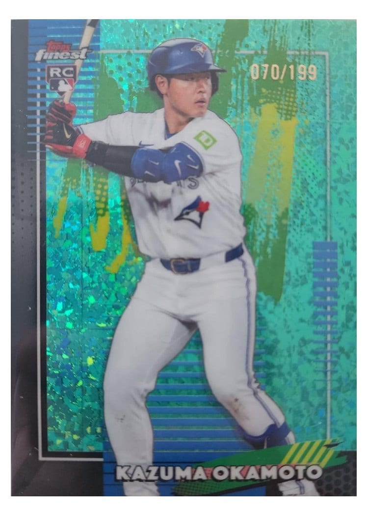 2026 Topps Finest Kazuma Okamoto #34 card