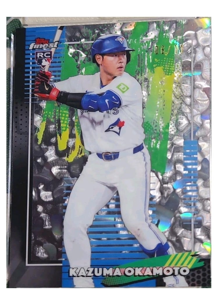 2026 Topps Finest Kazuma Okamoto #34 card