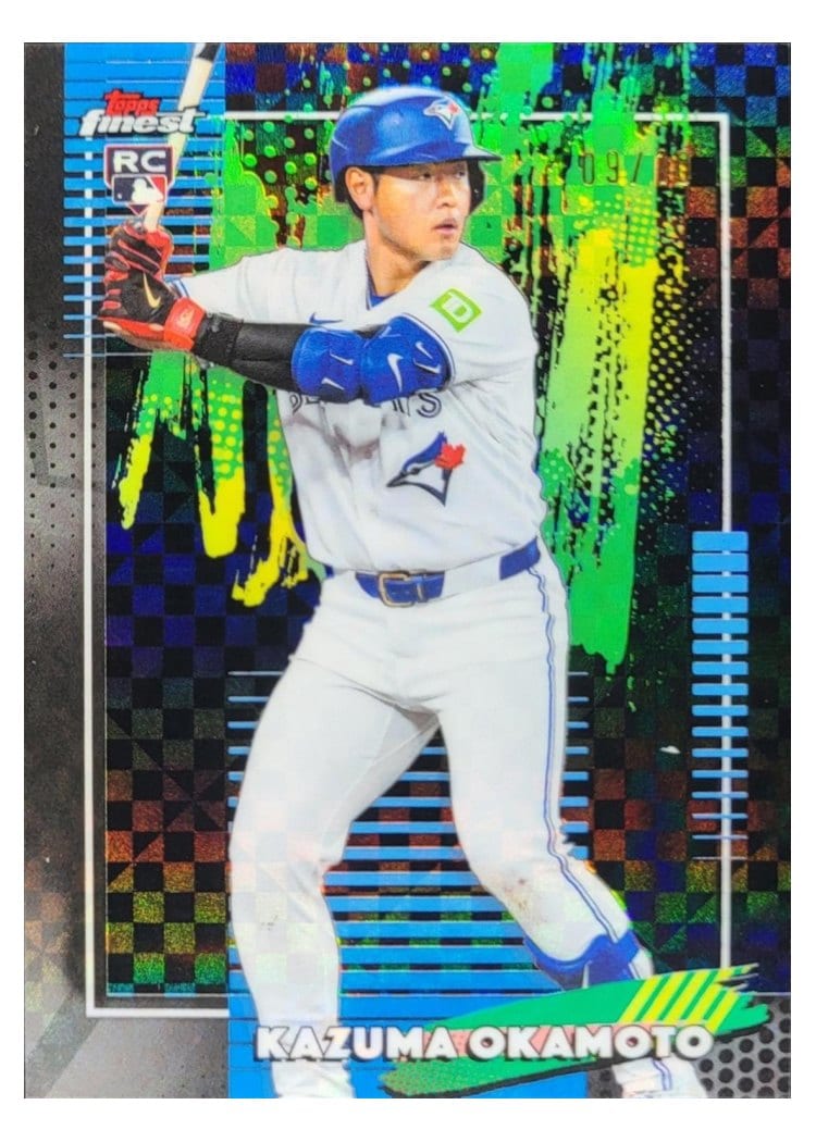 2026 Topps Finest Kazuma Okamoto #34 card