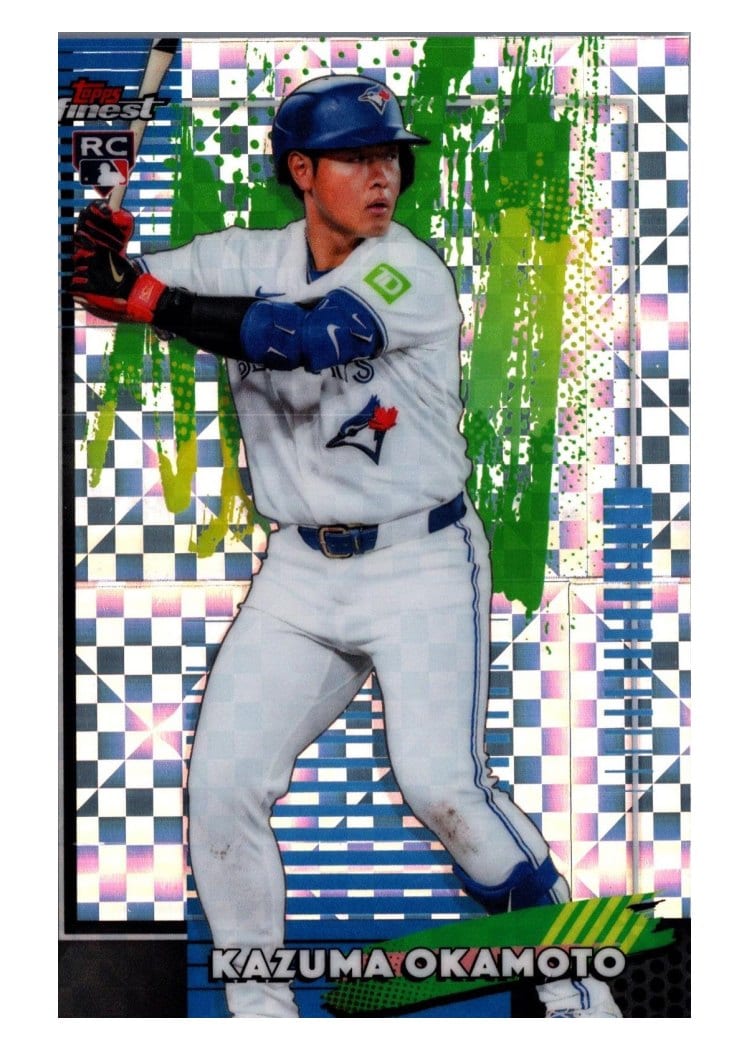 2026 Topps Finest Kazuma Okamoto #34 card