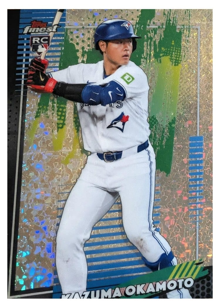 2026 Topps Finest Kazuma Okamoto #34 card