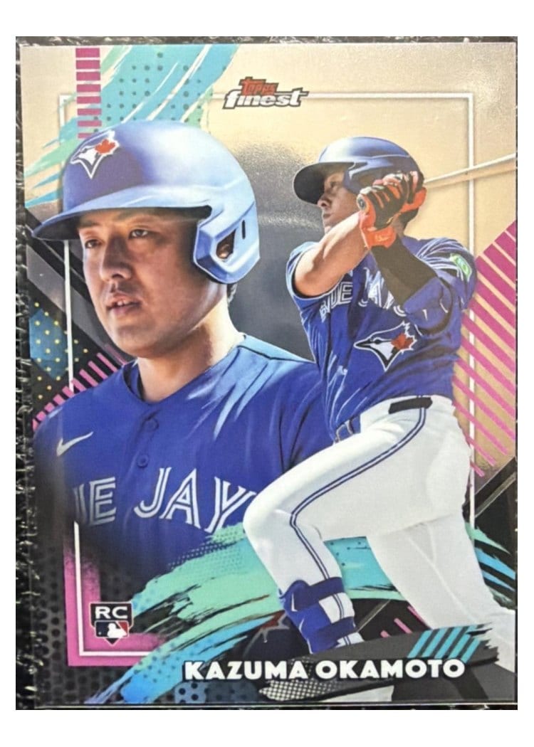 2026 Topps Finest Kazuma Okamoto #343 card