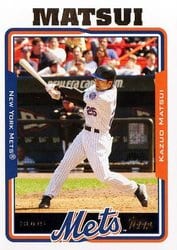 2005 Topps Base Set Kazuo Matsui #225 card
