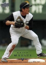 2008 Upper Deck Base Set Kazuo Matsui #248 card