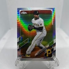 2021 Topps Chrome Ke'Bryan Hayes #191 card