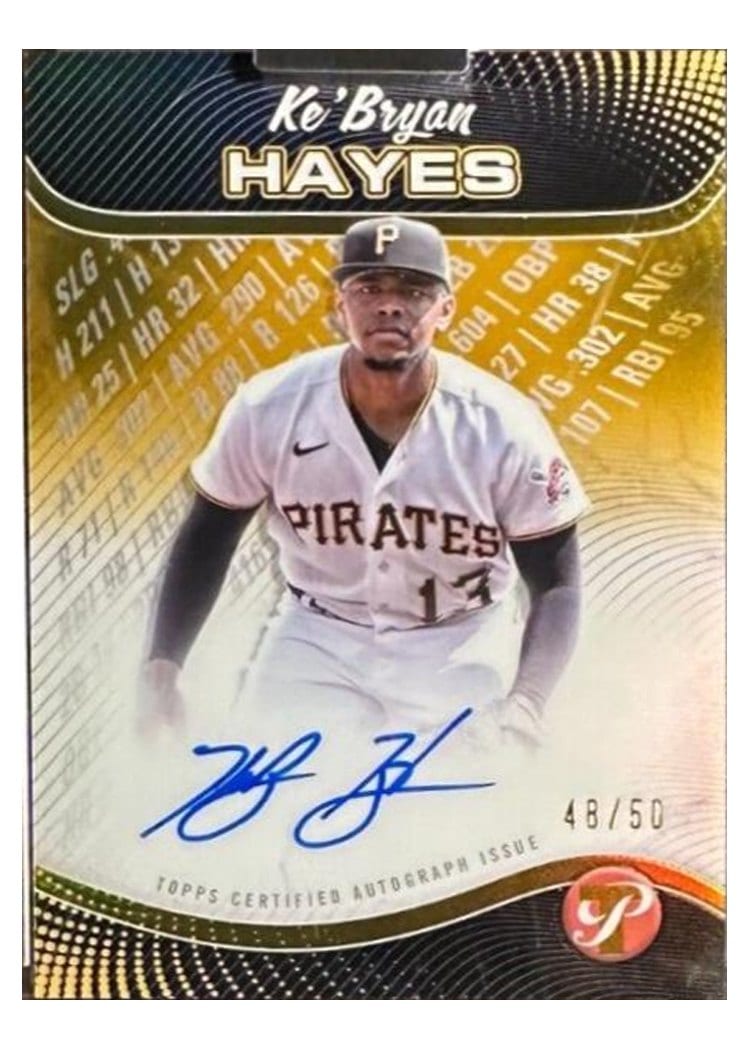 2024 Topps Pristine Production Autograph Ke'Bryan Hayes #PPA-KH card