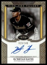 2024 Topps Tier One Talent Autographs Ke'Bryan Hayes #T1TA-KHA card