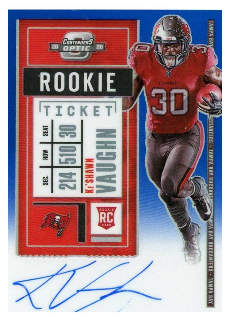 2020 Panini Contenders Optic Base Set Ke'Shawn Vaughn #128 card