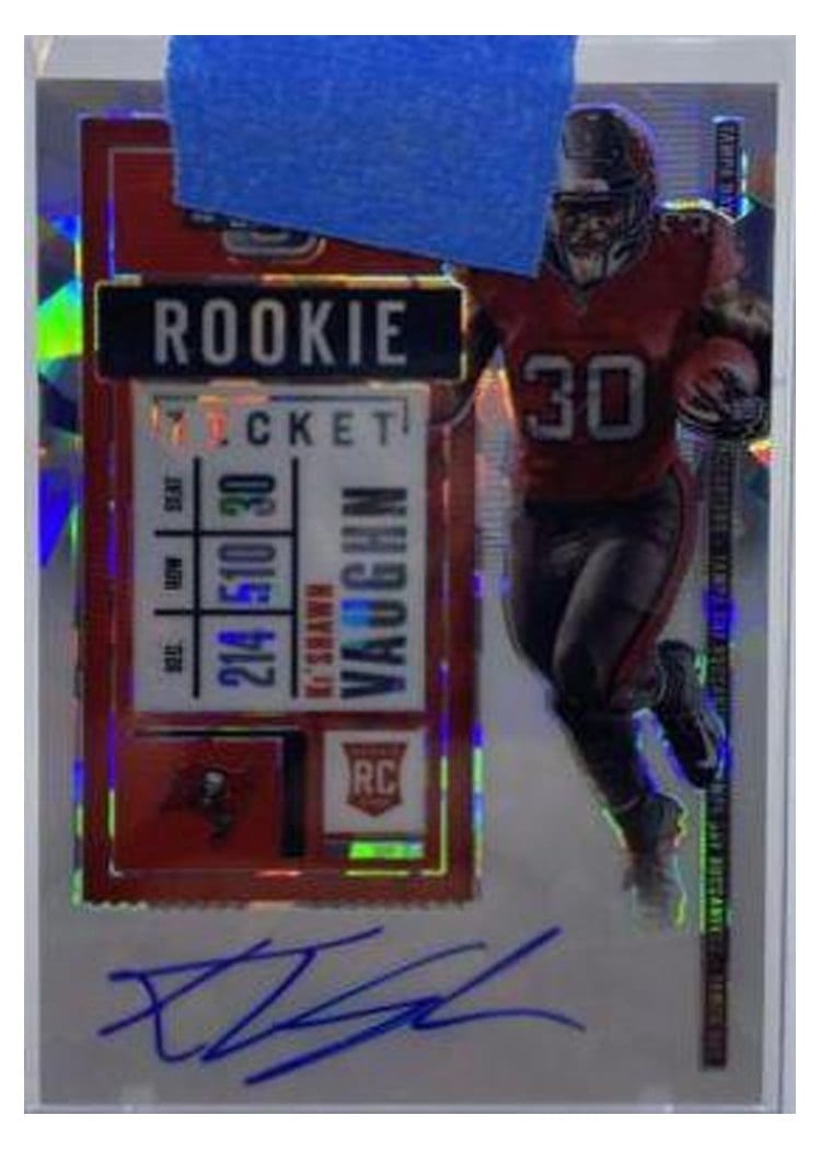 2020 Panini Contenders Optic Base Set Ke'Shawn Vaughn #128 card