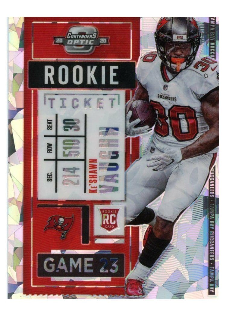 2020 Panini Contenders Optic Base Set Ke'Shawn Vaughn #88 card
