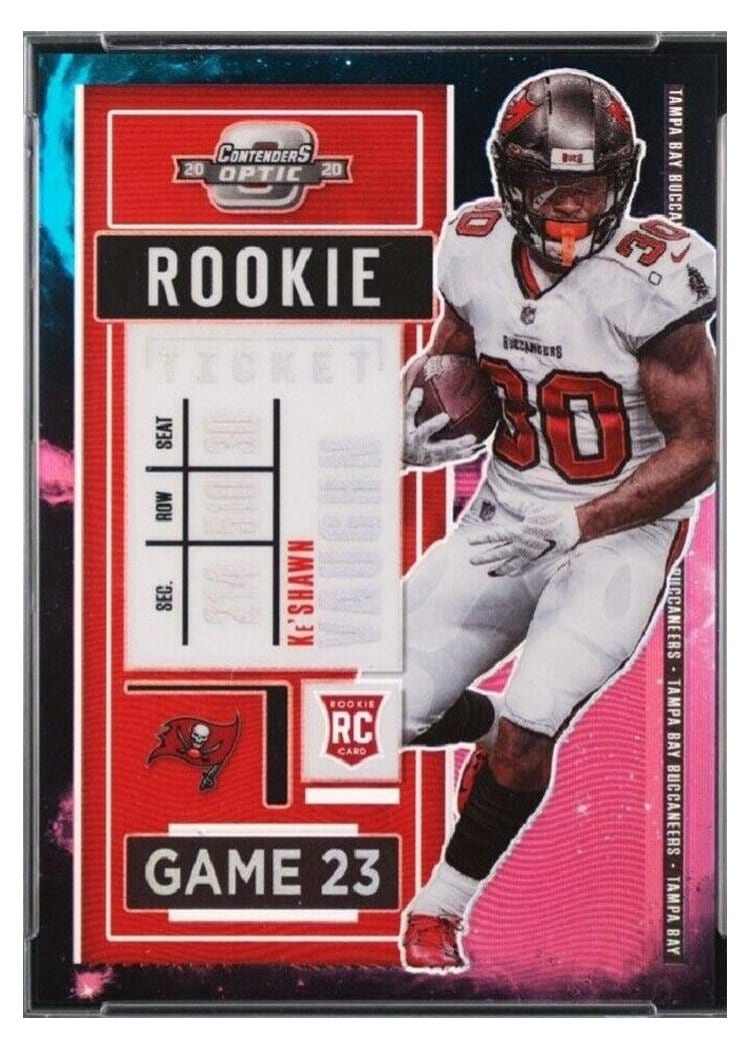 2020 Panini Contenders Optic Base Set Ke'Shawn Vaughn #88 card