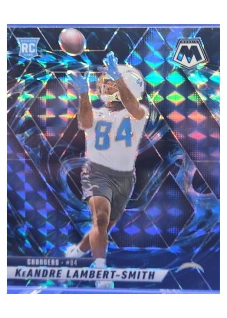 2025 Panini Mosaic Base Set KeAndre Lambert-Smith Blue #336 card