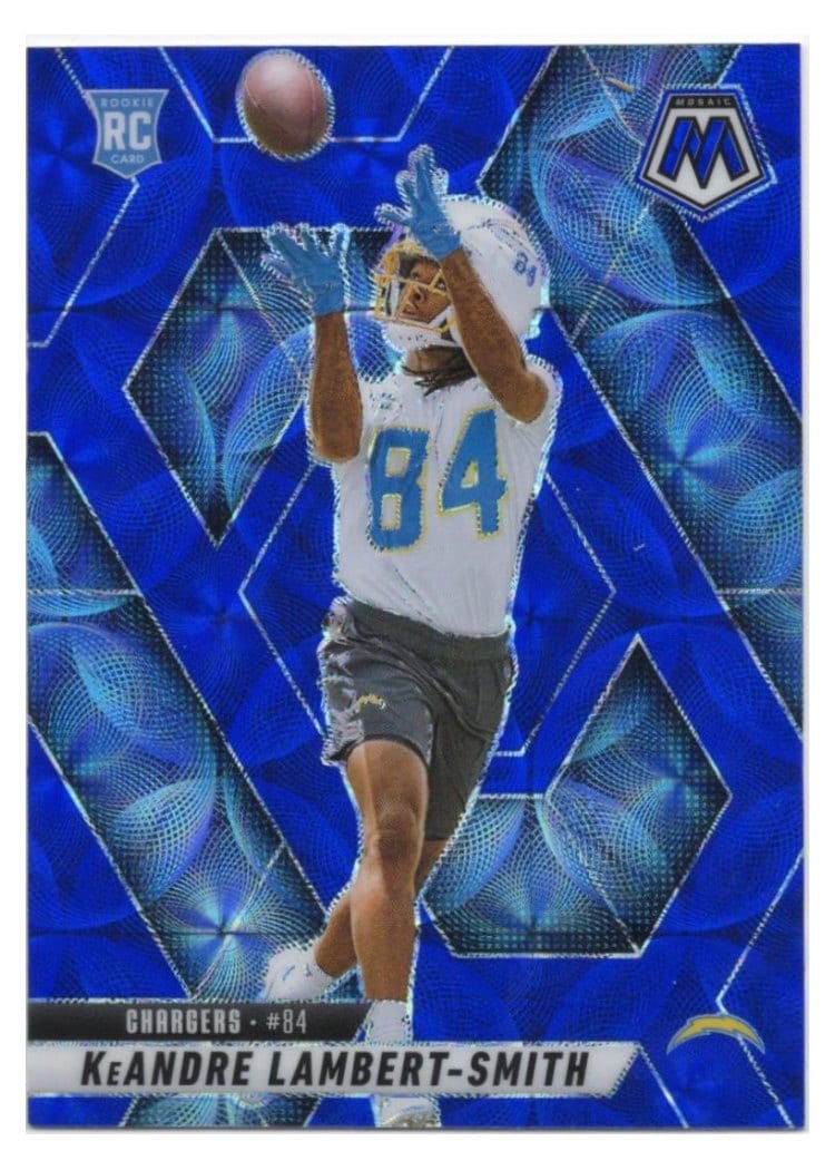 2025 Panini Mosaic Base Set KeAndre Lambert-Smith Blue Scope #336 card