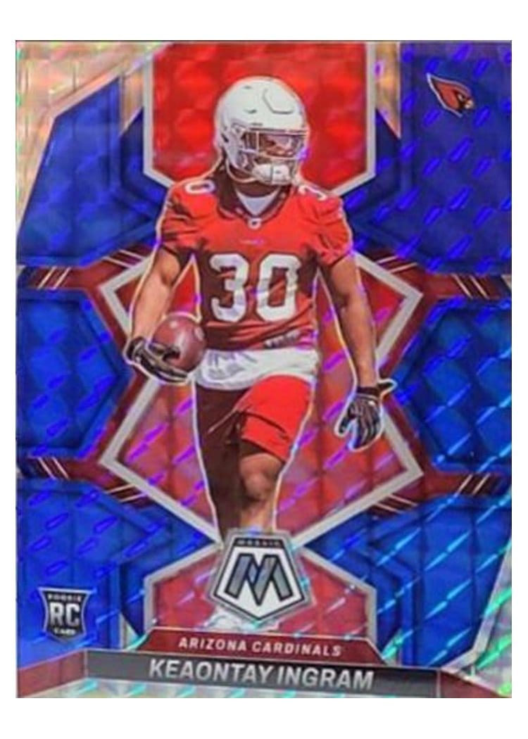 2022 Panini Mosaic Base Set Keaontay Ingram #355 card