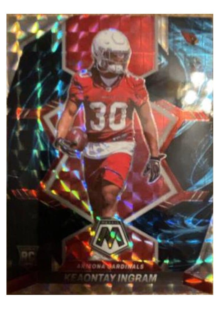 2022 Panini Mosaic Base Set Keaontay Ingram #355 card