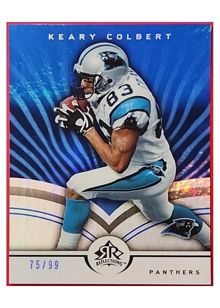 2005 Upper Deck Reflections Keary Colbert Blue #16 card