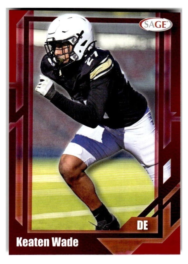 2026 SAGE Football Base Set Keaten Wade #24 card