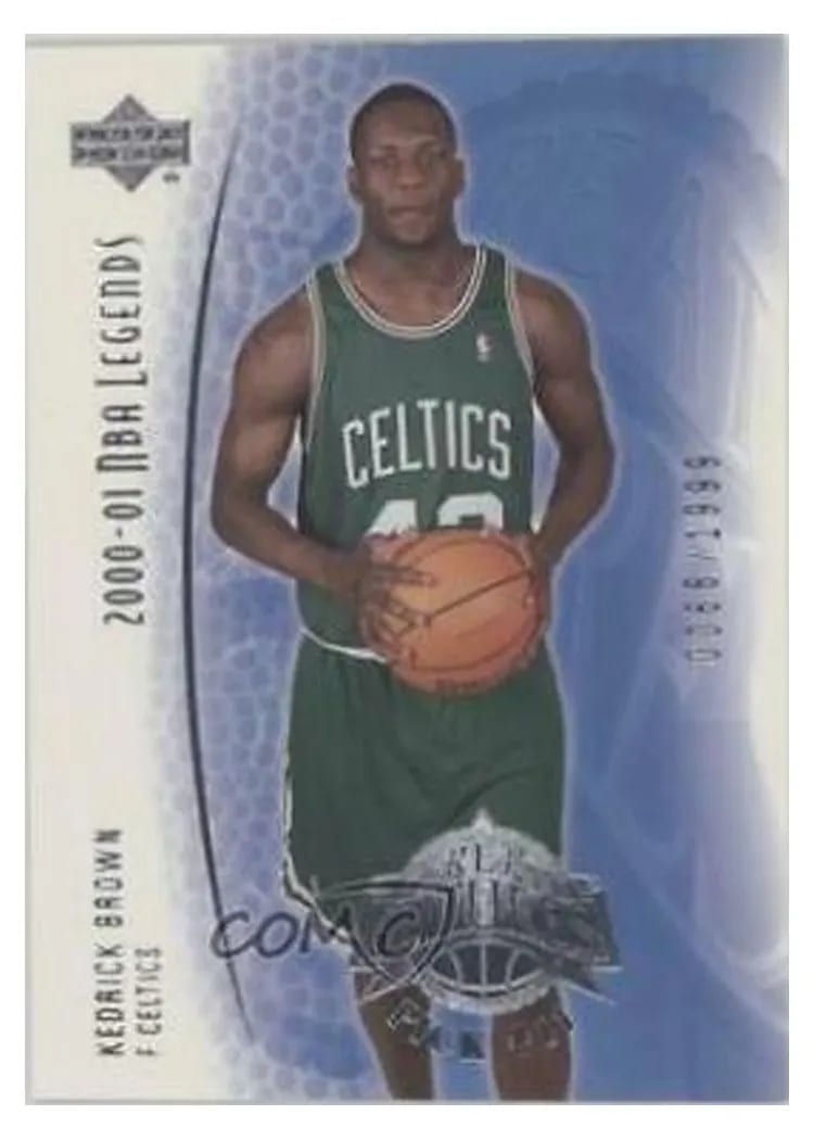 2000 Upper Deck Legends Kedrick Brown #122 card