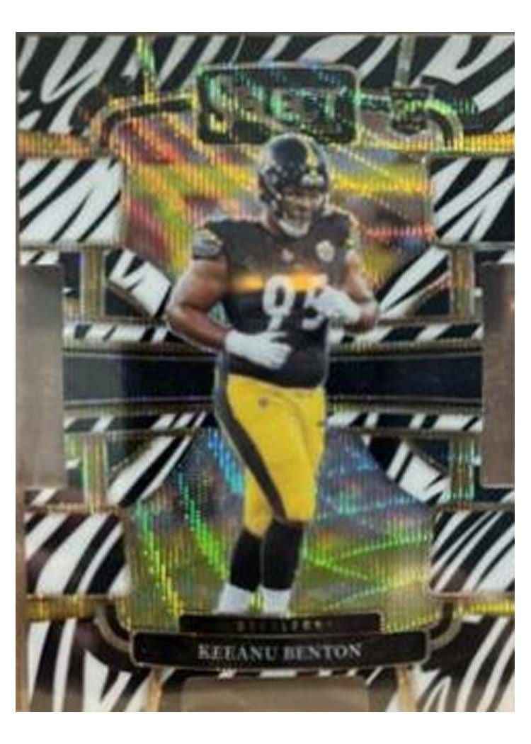 2023 Panini Select Base Set Keeanu Benton #84 card