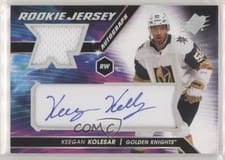 2020-21 SPx Rookie Autograph Jersey Keegan Kolesar #KO card