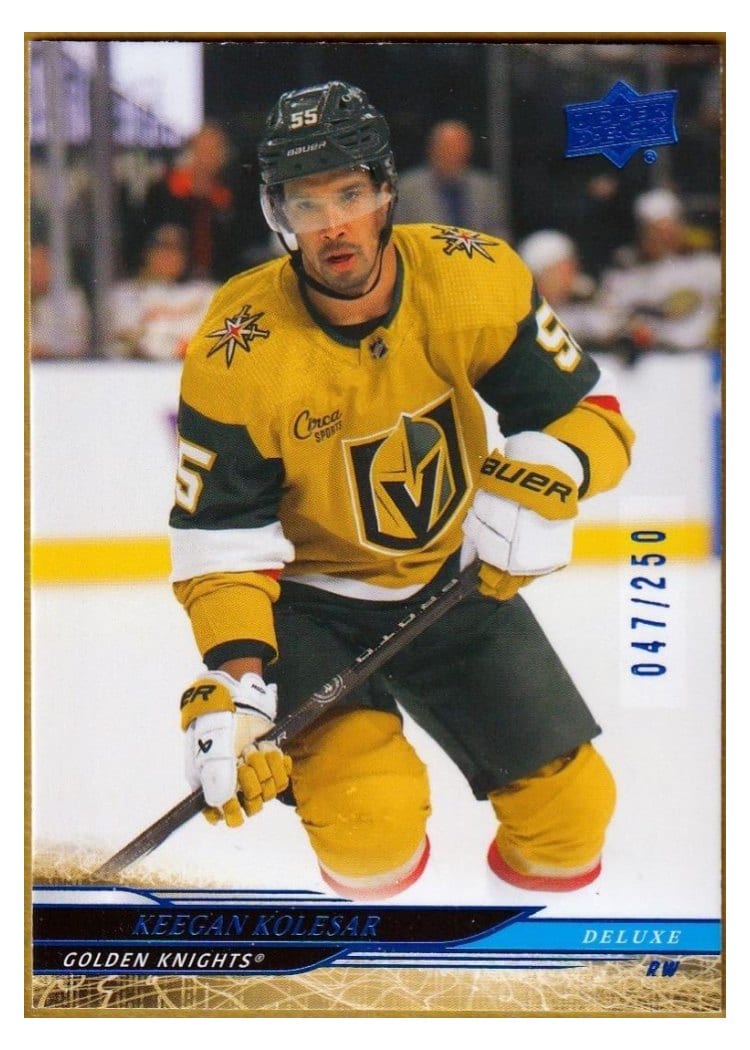2024-25 Upper Deck Base Set Keegan Kolesar #436 card