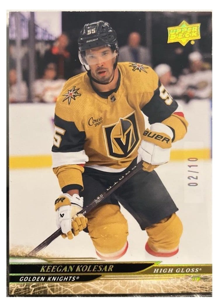 2024-25 Upper Deck Base Set Keegan Kolesar #436 card