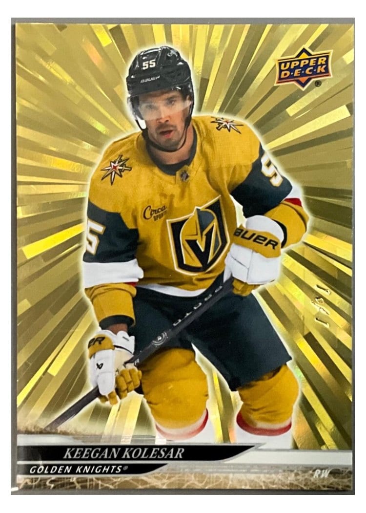 2024-25 Upper Deck Base Set Keegan Kolesar #436 card