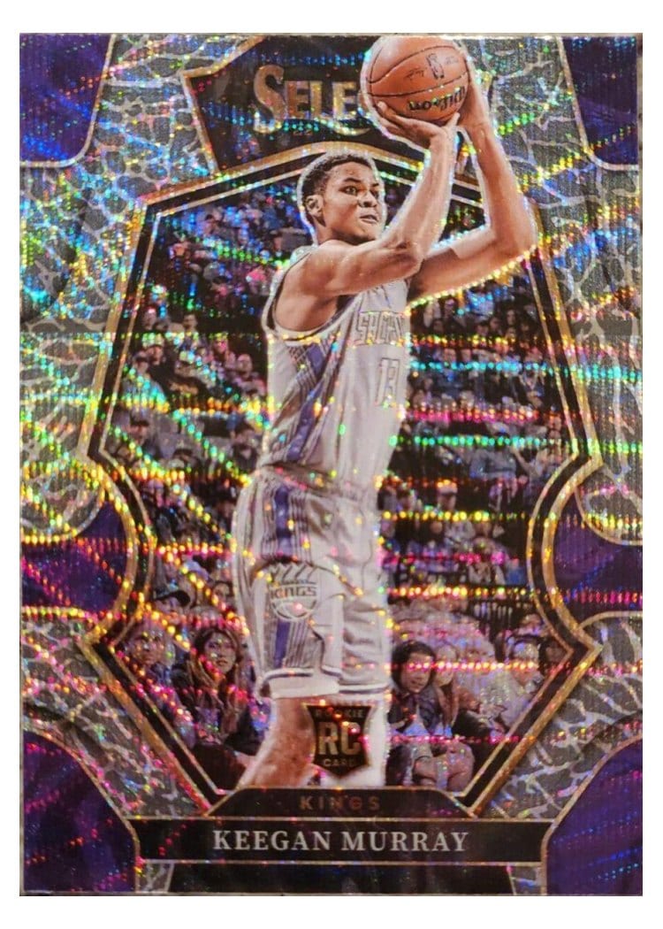 2022-23 Panini Select Base Set Keegan Murray #197 card