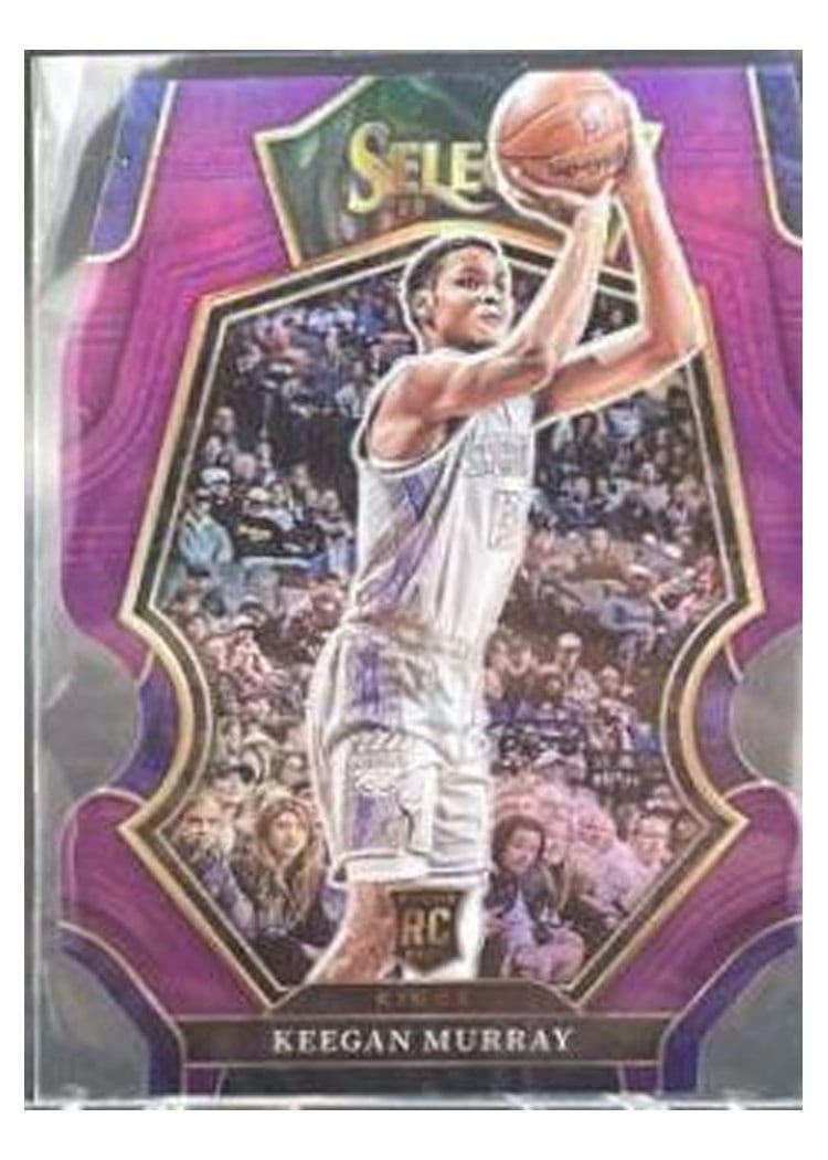 2022-23 Panini Select Base Set Keegan Murray #197 card