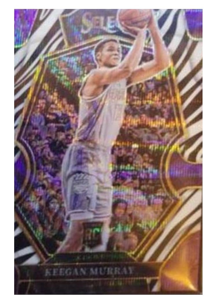 2022-23 Panini Select Base Set Keegan Murray #197 card