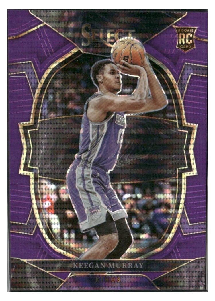 2022-23 Panini Select Base Set Keegan Murray #81 card