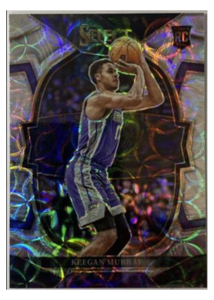2022-23 Panini Select Base Set Keegan Murray Scope Prizm #81 card