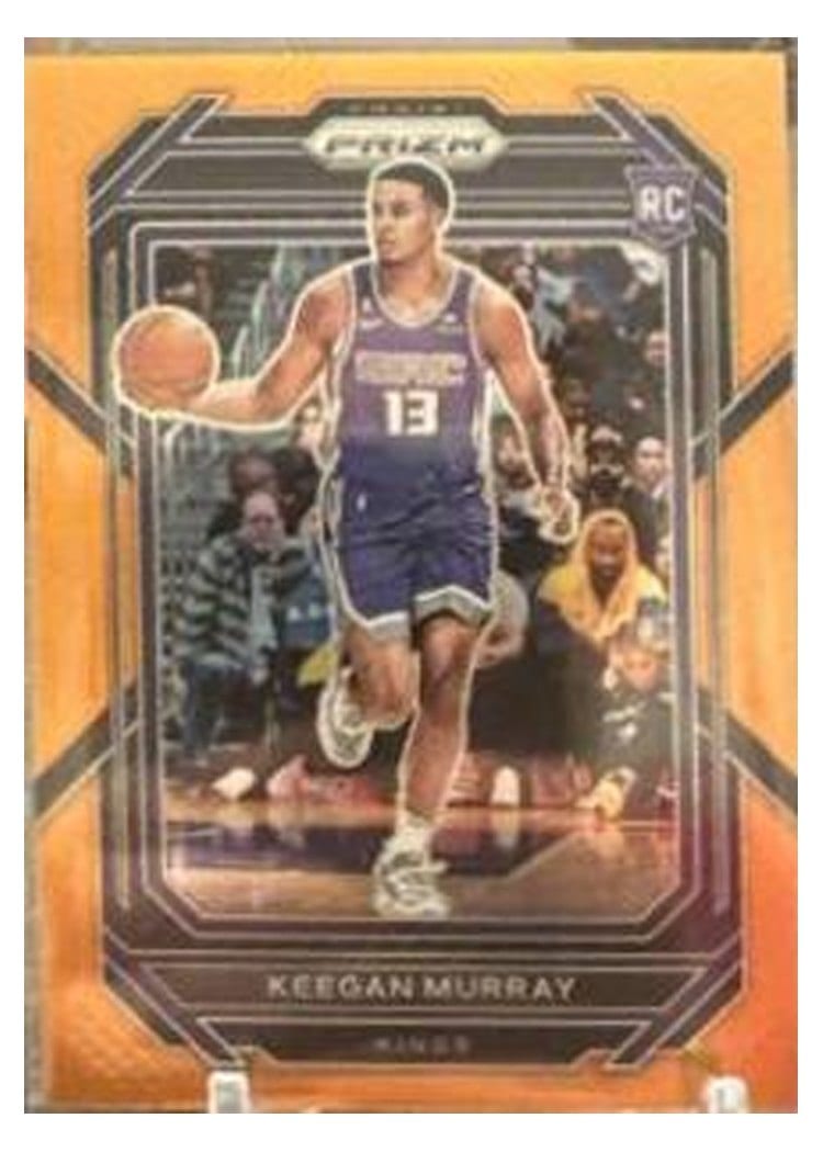 2022 Panini Prizm Keegan Murray Orange Prizm #245 card