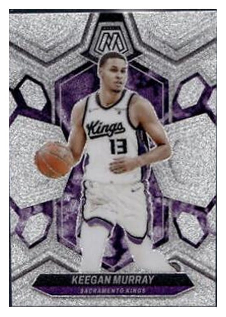 2023-24 Panini Mosaic Base Set Keegan Murray Glitter #126 card
