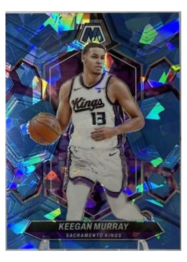 2023-24 Panini Mosaic Base Set Keegan Murray Ice #126 card