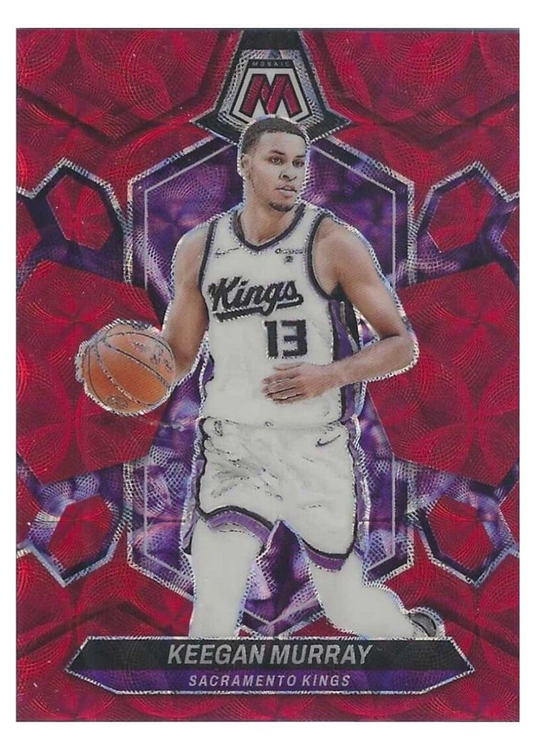 2023-24 Panini Mosaic Base Set Keegan Murray #126 card