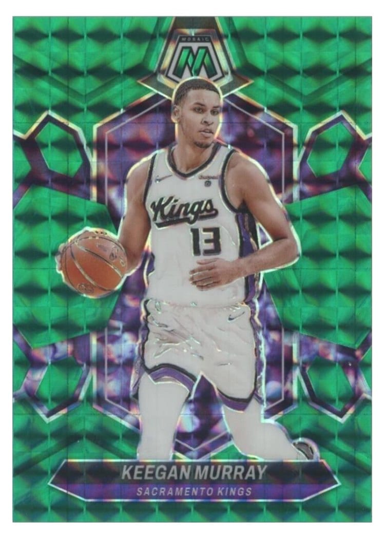 2023-24 Panini Mosaic Base Set Keegan Murray #126 card