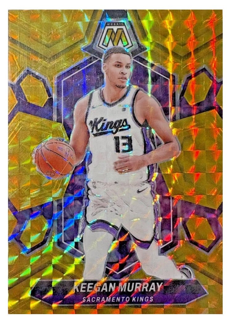 2023-24 Panini Mosaic Base Set Keegan Murray #126 card
