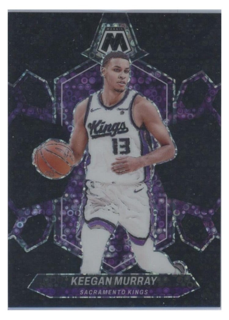 2023-24 Panini Mosaic Base Set Keegan Murray #126 card
