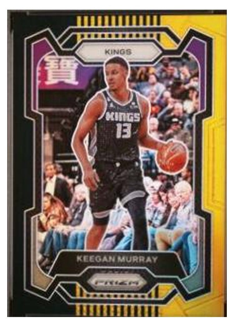 2023-24 Panini Prizm Base Set Keegan Murray #7 card
