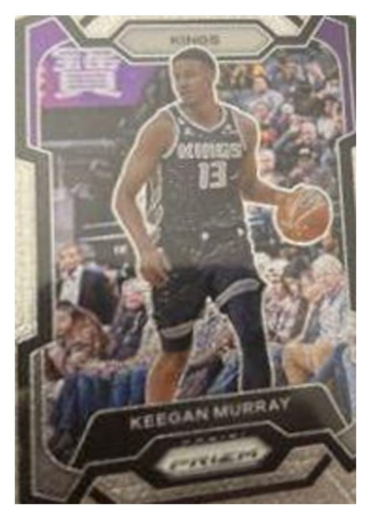 2023-24 Panini Prizm Base Set Keegan Murray #7 card