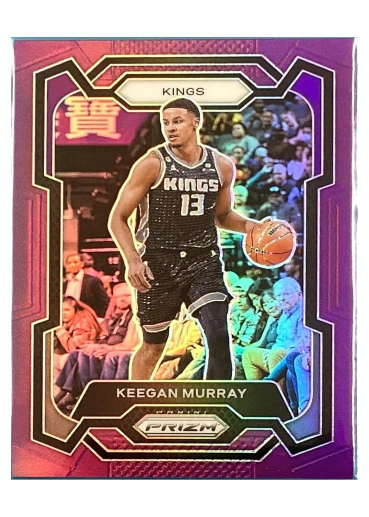 2023-24 Panini Prizm Base Set Keegan Murray #7 card