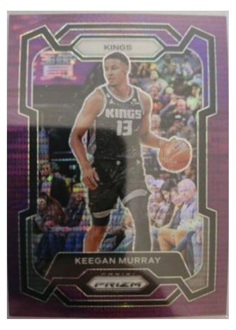 2023-24 Panini Prizm Base Set Keegan Murray #7 card
