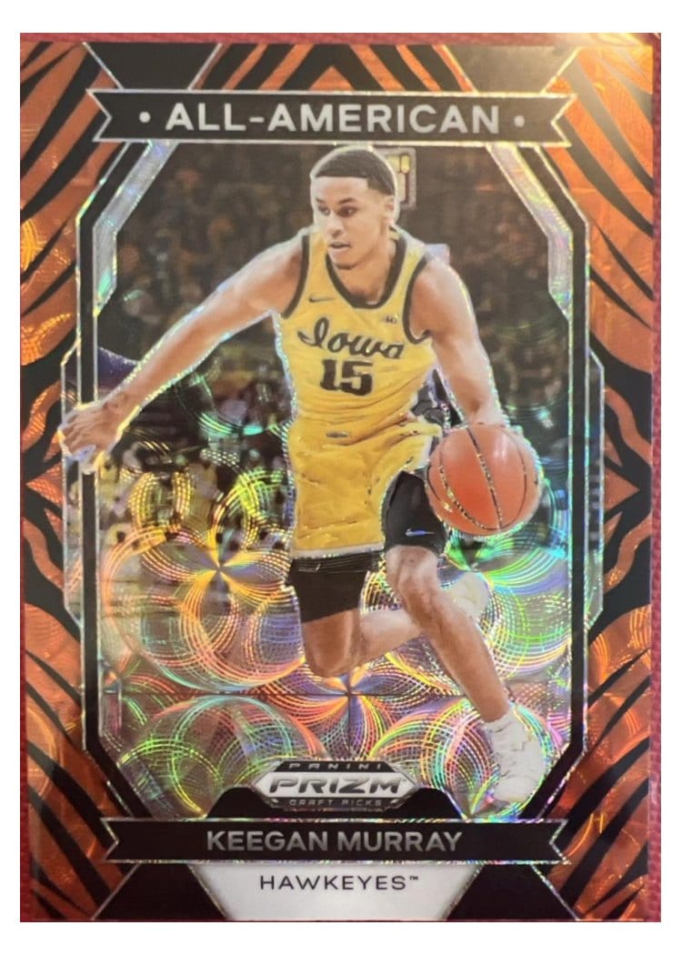 2024-25 Panini Prizm Base Set Keegan Murray #7 card