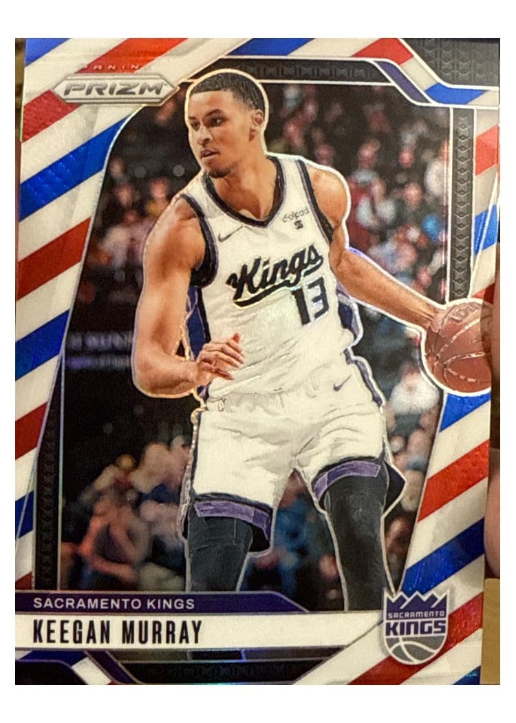 2024-25 Panini Prizm Base Set Keegan Murray #7 card