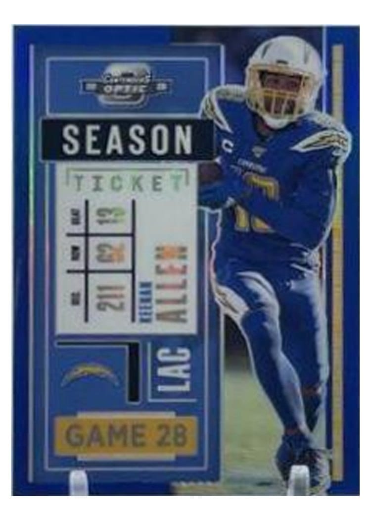 2020 Panini Contenders Optic Base Set Keenan Allen #35 card