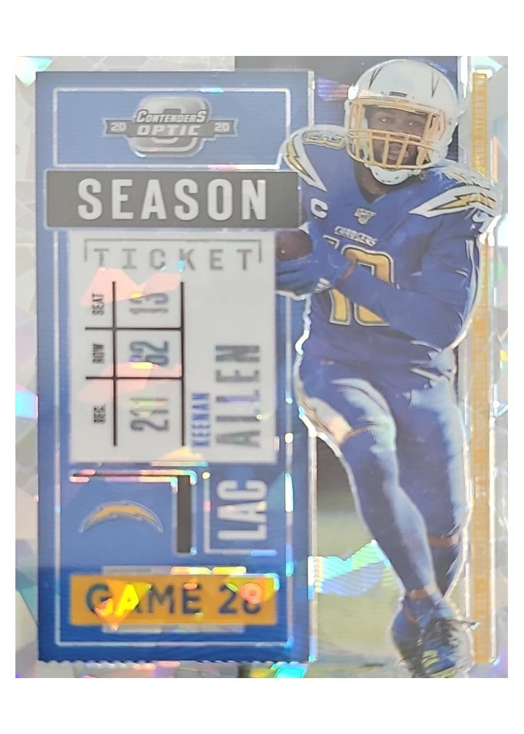2020 Panini Contenders Optic Base Set Keenan Allen #35 card