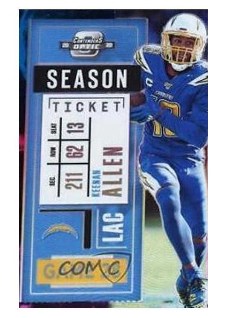 2020 Panini Contenders Optic Base Set Keenan Allen #35 card